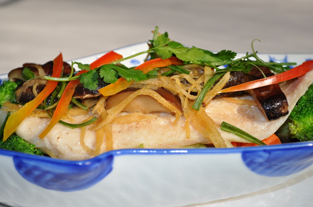 Ginger Fish Upclose Food Photography