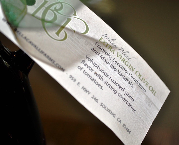 Olive Oil from Bella Cavalli Farms and Vineyard